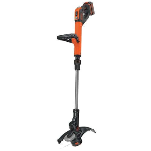 BLACK+DECKER 20V MAX* String Trimmer / Edger, 12-Inch (LSTE523)