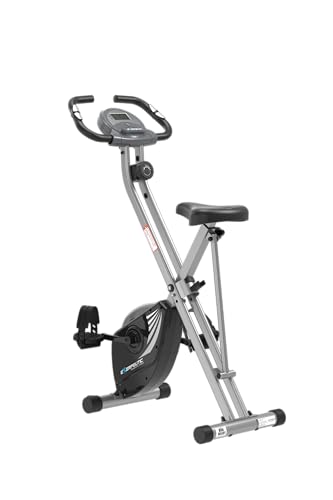 Exerpeutic Foldable Exercise Bike with Regular Seat