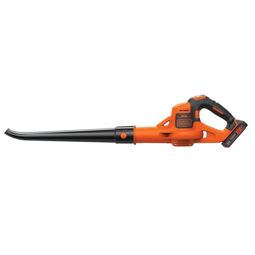 BLACK+DECKER 20V MAX* Cordless Sweeper with Power Boost, Leaf Blower with Battery and Charger...