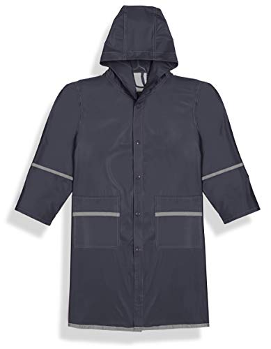 Fabugears Kids Raincoat | Boys, Juniors, Youth Waterproof Rain Jacket | Snap-On Closures | Hooded...