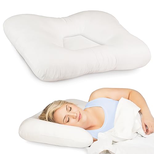 Core Products Tri-Core Cervical Support Pillow – Firm Orthopedic Neck Pillow for Pain Relief, Back...