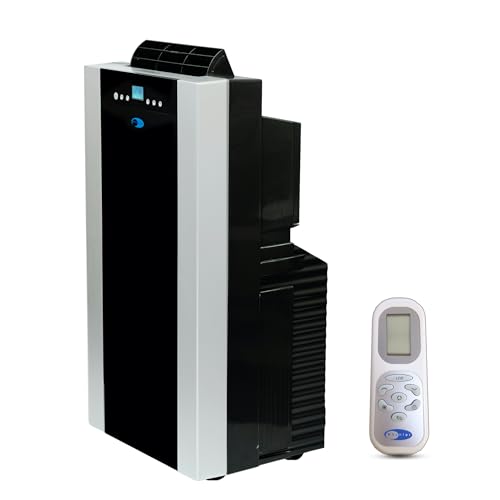 Whynter Portable Air Conditioner 14,000 BTU with Dual Hose Dehumidifier & Cooling Fan for 500 Sq Ft...