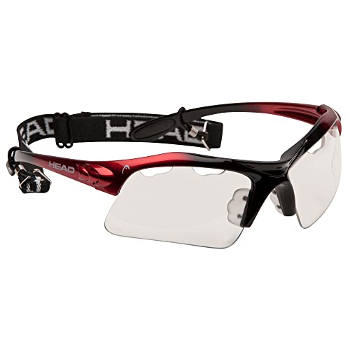 HEAD Racquetball Goggles - Raptor Anti Fog & Scratch Resistant Protective Eyewear w/UV Protection,...