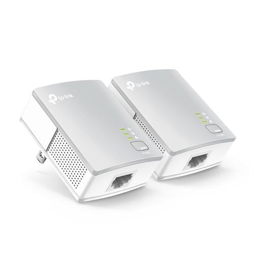 TP-Link AV600 Powerline Ethernet Adapter Kit - Gigabit Port, Plug Pair &Play, Power Saving, Nano...