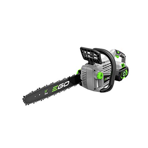 EGO POWER+ Chain Saw, 14' Battery Powered Chainsaw, Electric Cordless, Includes 56V 2.5Ah Battery...