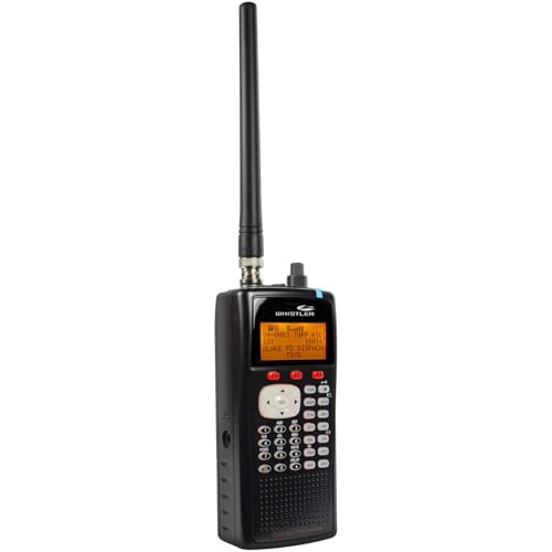 Whistler WS1040 Handheld Digital Scanner – P25 Phase I, Trunking, Same Weather Alerts,...