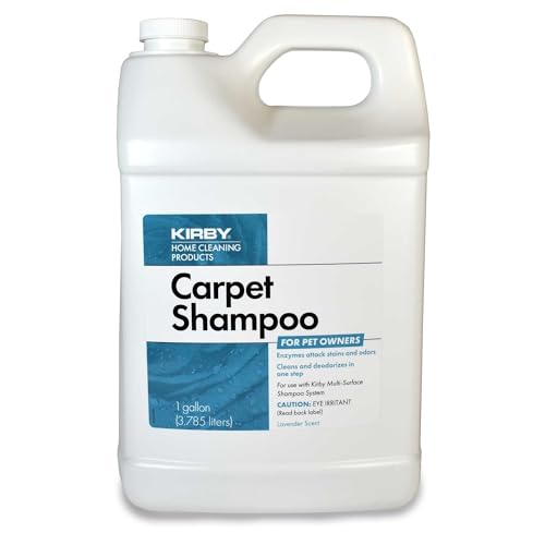Genuine Kirby Pet Owners Foaming Carpet Shampoo (Lavender Scented)- 1 Gallon - Kirby Part #237507S....