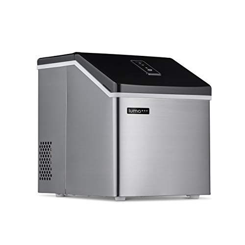 Luma Comfort Clear Ice Cube Maker Machine | First Cubes in 15 Minutes, 40 lbs. of Ice in 24 Hours |...