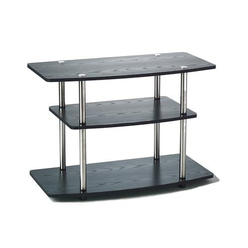Convenience Concepts Designs2Go No Tools 3-Tier TV Stand 31.5' - Entertainment Center for TVs up to...