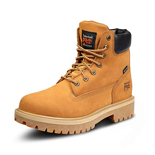 Timberland PRO Men's Direct Attach 6 Inch Soft Toe Insulated Waterproof Industrial Work Boot, Wheat,...
