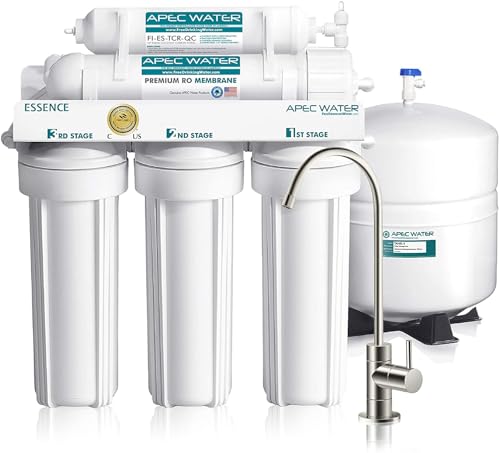 APEC WATER - Reverse Osmosis Water Filter System (ROES-50) Essence Series - 5-Stage Filtration - 50...