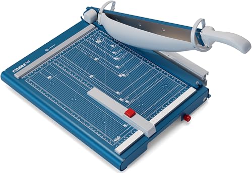 Dahle 565 Premium Guillotine Trimmer, 15' Cut Length, 35 Sheet Capacity, Self-Sharpening Blade,...