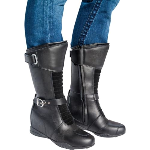 Joe Rocket 1357-3008 Heartbreaker Women's Boots (Black, Size 8)