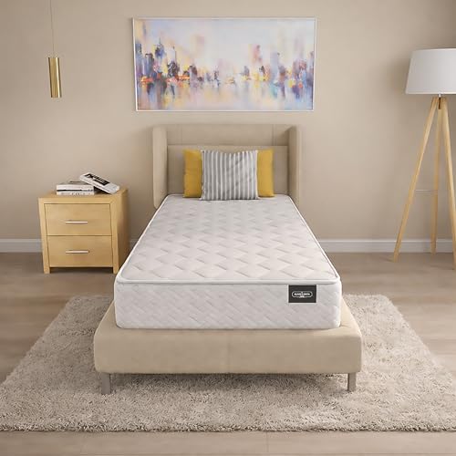 HomeLife Twin Mattress 6 Inches 38X75 White – Medium Firm Hybrid for Bed – Twin Size Mattress...