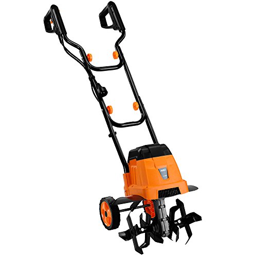 VonHaus 12.5-Inch 7 Amp Front Tine Garden Electric Tiller Lawn Cultivator