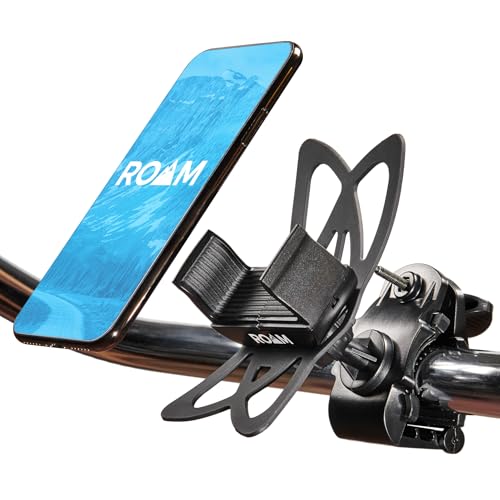 Roam Universal Black Net Bike Phone Mount Holder, 360° Rotation Hands Free Cell Navigation System...