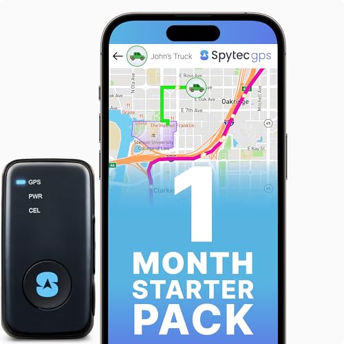 Spy Tec Atlas GPS Tracker for Vehicles & Kids | Up to 14-Day Battery Life | Geofencing, Portable...