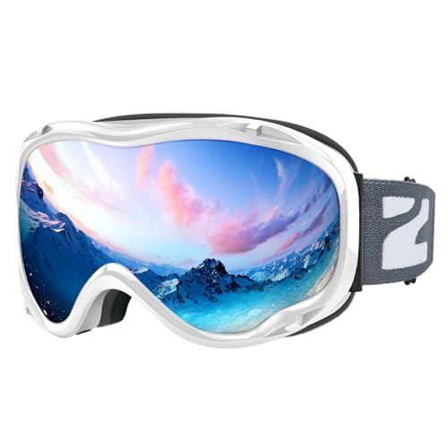 ZIONOR Lagopus Ski Snowboard Goggles UV Protection Anti fog Snow Goggles for Men Women Adult Youth...
