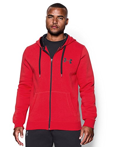Under Armor Men's Rival Fleece Fitted Full Zip Hoodie