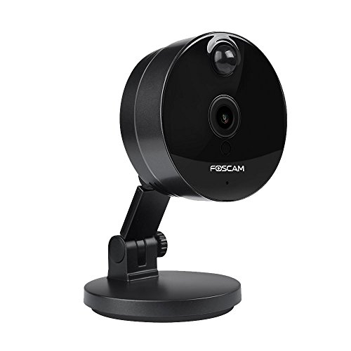 Foscam C1 HD 720P WiFi Security IP Camera with iOS/Android App, Super Wide 115° Viewing Angle,...