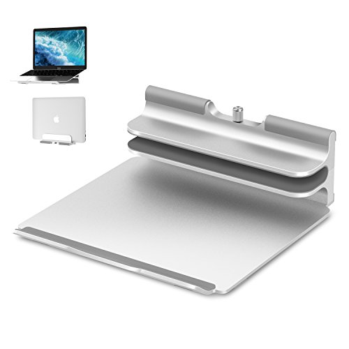 Vertical Laptop Stand - Seenda Adjustable Laptop Stand, Vertical Stand plus Adjustable Height Stand...