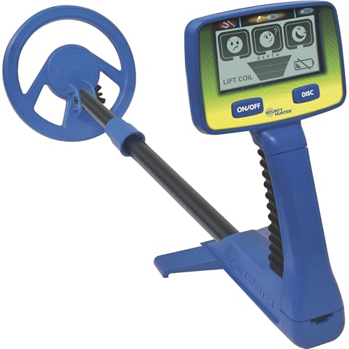 Bounty Hunter Junior T.I.D. Metal Detector for Kids, Easy to Use, Lightweight, Comfortable Handle,...