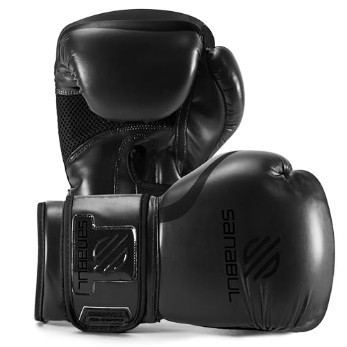 Sanabul Essential Gel Boxing Gloves for Men & Women, Kickboxing MMA, Muay Thai Gloves and Heavy Bag...