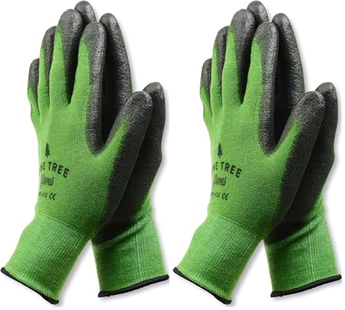 Pine Tree Tools Bamboo Garden Gloves for Women & Men - Multi-Purpose Work Gloves - Breathable and...