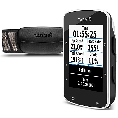 Garmin Edge 520 Bike GPS (includes Heart Rate Monitor Strap, Cadence sensor & Speed sensor)